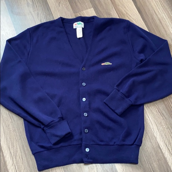 True Vintage Sears Dragon Logo Cardigan Sweater